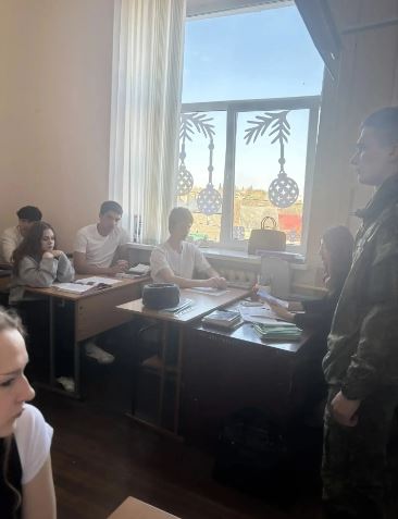 Встреча с  представителями ОУВО &amp;quot;Военная орденов Жукова и Ленина Краснознаменная академия связи имени Маршала Советского Союза С.М. Буденного&amp;quot;.