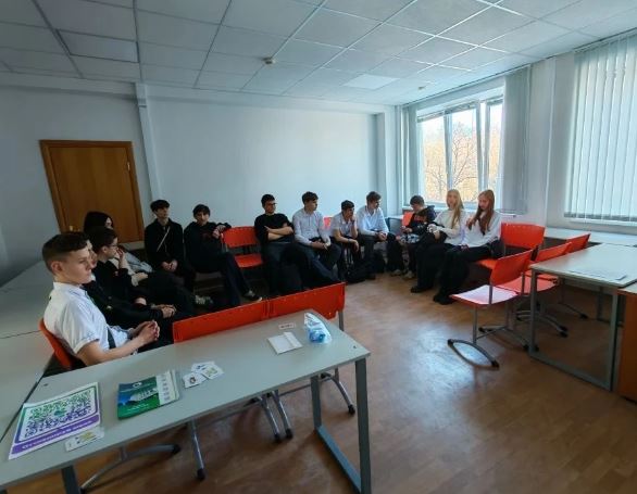 Обучающиеся 9 А класса посетили мероприятия в Ставропольском техникуме медицины и отраслевых технологий.